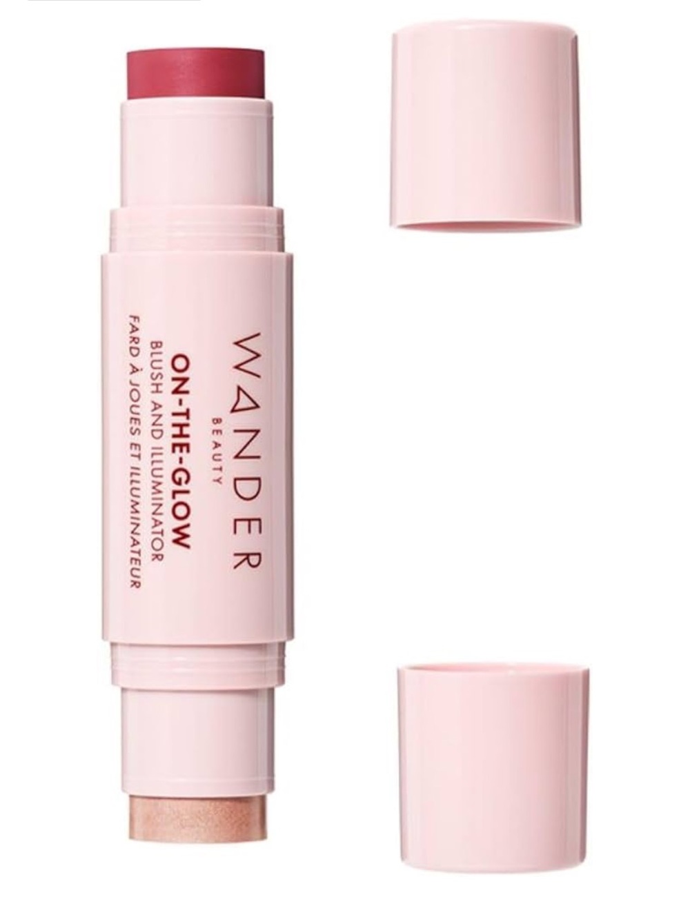 Wander Beauty On-the-Glow Blush  and Illuminator Strawberry Fields/Nude Glow